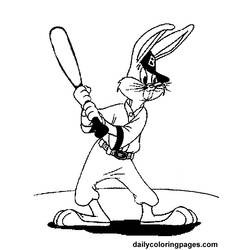 Coloring page: Bugs Bunny (Cartoons) #26356 - Free Printable Coloring Pages
