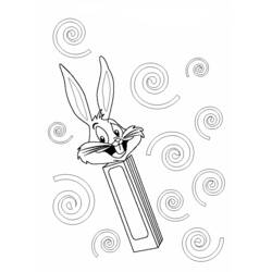 Coloring page: Bugs Bunny (Cartoons) #26408 - Free Printable Coloring Pages
