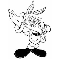 Coloring page: Bugs Bunny (Cartoons) #26421 - Free Printable Coloring Pages