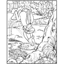 Coloring page: Bugs Bunny (Cartoons) #26456 - Free Printable Coloring Pages