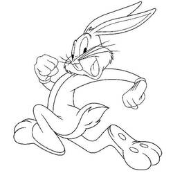 Coloring page: Bugs Bunny (Cartoons) #26464 - Printable coloring pages