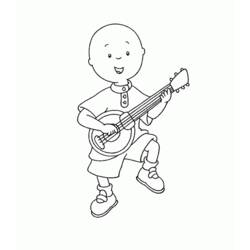 Coloring page: Caillou (Cartoons) #36161 - Free Printable Coloring Pages