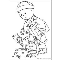 Coloring page: Caillou (Cartoons) #36173 - Free Printable Coloring Pages