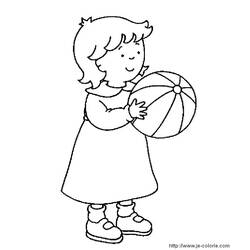 Coloring page: Caillou (Cartoons) #36176 - Printable coloring pages