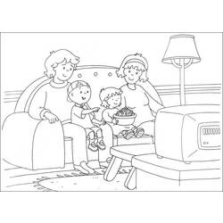 Coloring page: Caillou (Cartoons) #36182 - Printable coloring pages