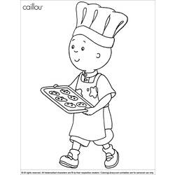 Coloring page: Caillou (Cartoons) #36188 - Printable coloring pages