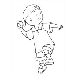 Coloring page: Caillou (Cartoons) #36194 - Printable coloring pages