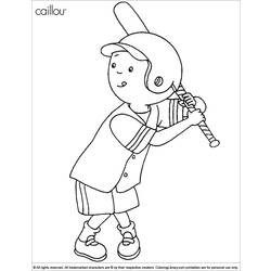 Coloring page: Caillou (Cartoons) #36199 - Free Printable Coloring Pages