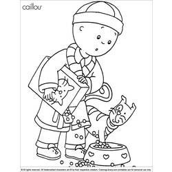 Coloring page: Caillou (Cartoons) #36207 - Printable coloring pages