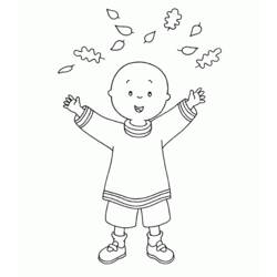 Coloring page: Caillou (Cartoons) #36214 - Printable coloring pages