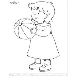 Coloring page: Caillou (Cartoons) #36216 - Free Printable Coloring Pages