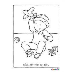 Coloring page: Caillou (Cartoons) #36222 - Free Printable Coloring Pages
