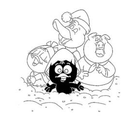Coloring page: Calimero (Cartoons) #35838 - Free Printable Coloring Pages