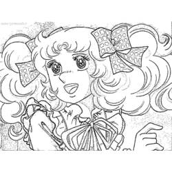 Coloring pages: Candy Candy - Printable coloring pages