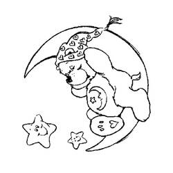 Coloring page: Care Bears (Cartoons) #37158 - Free Printable Coloring Pages