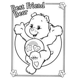 Coloring page: Care Bears (Cartoons) #37171 - Printable coloring pages