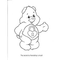Coloring page: Care Bears (Cartoons) #37209 - Printable coloring pages