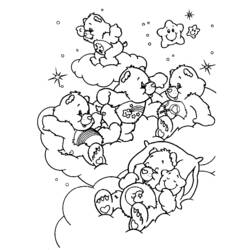 Coloring page: Care Bears (Cartoons) #37226 - Printable coloring pages