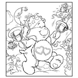 Coloring page: Care Bears (Cartoons) #37242 - Free Printable Coloring Pages