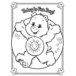 Coloring page: Care Bears (Cartoons) #37282 - Printable coloring pages
