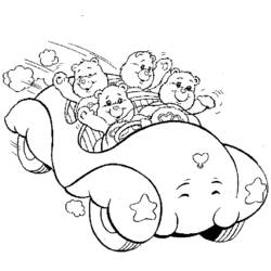 Coloring page: Care Bears (Cartoons) #37285 - Free Printable Coloring Pages