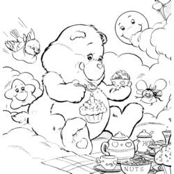 Coloring page: Care Bears (Cartoons) #37299 - Free Printable Coloring Pages