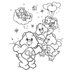 Coloring page: Care Bears (Cartoons) #37340 - Free Printable Coloring Pages