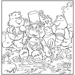 Coloring page: Care Bears (Cartoons) #37435 - Free Printable Coloring Pages