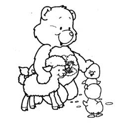 Coloring page: Care Bears (Cartoons) #37485 - Free Printable Coloring Pages