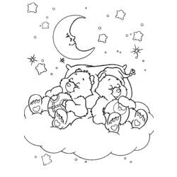 Coloring page: Care Bears (Cartoons) #37535 - Free Printable Coloring Pages