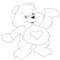 Coloring page: Care Bears (Cartoons) #37548 - Free Printable Coloring Pages
