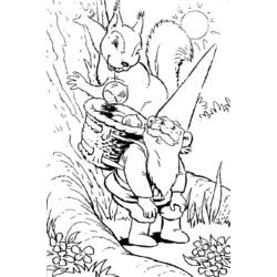 Coloring page: David, the Gnome (Cartoons) #51257 - Printable coloring pages