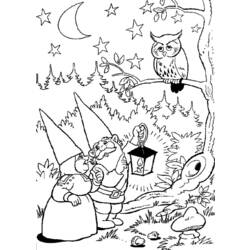 Coloring page: David, the Gnome (Cartoons) #51266 - Printable coloring pages