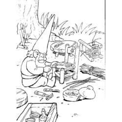 Coloring page: David, the Gnome (Cartoons) #51270 - Printable coloring pages