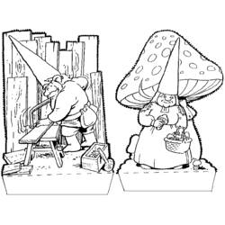 Coloring page: David, the Gnome (Cartoons) #51329 - Printable coloring pages