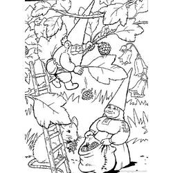 Coloring page: David, the Gnome (Cartoons) #51378 - Printable coloring pages