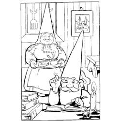 Coloring page: David, the Gnome (Cartoons) #51382 - Printable coloring pages