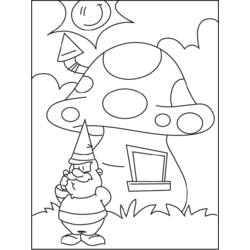 Coloring page: David, the Gnome (Cartoons) #51388 - Printable coloring pages