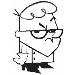 Coloring page: Dexter Laboratory (Cartoons) #50460 - Free Printable Coloring Pages