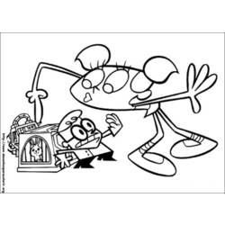 Coloring page: Dexter Laboratory (Cartoons) #50496 - Free Printable Coloring Pages