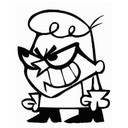 Coloring page: Dexter Laboratory (Cartoons) #50606 - Printable coloring pages