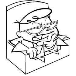 Coloring page: Dexter Laboratory (Cartoons) #50616 - Free Printable Coloring Pages