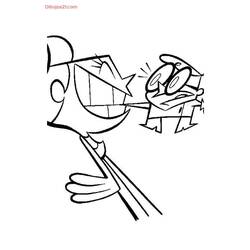 Coloring page: Dexter Laboratory (Cartoons) #50658 - Printable coloring pages