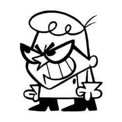 Coloring page: Dexter Laboratory (Cartoons) #50675 - Printable coloring pages