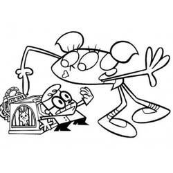 Coloring page: Dexter Laboratory (Cartoons) #50681 - Free Printable Coloring Pages