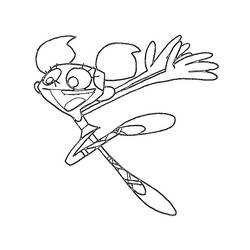 Coloring page: Dexter Laboratory (Cartoons) #50684 - Free Printable Coloring Pages