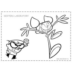 Coloring page: Dexter Laboratory (Cartoons) #50718 - Printable coloring pages