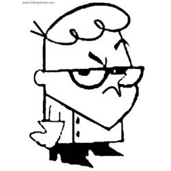 Coloring page: Dexter Laboratory (Cartoons) #50720 - Printable coloring pages