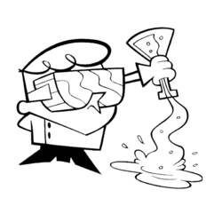 Coloring page: Dexter Laboratory (Cartoons) #50727 - Printable coloring pages