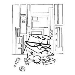 Coloring page: Dexter Laboratory (Cartoons) #50731 - Free Printable Coloring Pages